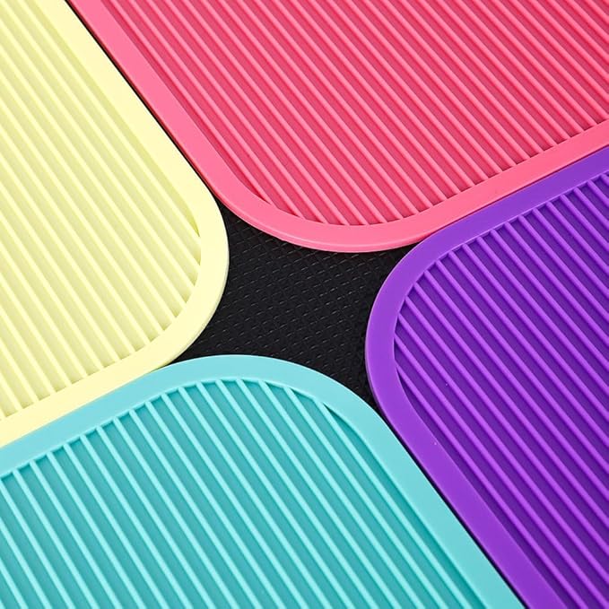 Pet Grooming Table Non-Slip Mat - Padded Mat for at-Home Grooming Dogs and Cats,Bathing Mat for Pets, Diameter：57cm/22.44inch (Yellow, 57cm/22.44inch)