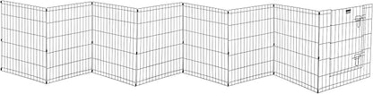 Pet Trex 24" Exercise Playpen for Dogs Eight 24" x 30" High Panels with Gate