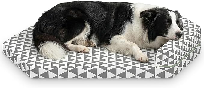 Orthopedic Dog Beds forMedium Dogs, Pet Bed with Sides,Removable Bolsters & cleanable Cover，M
