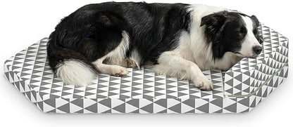 Orthopedic Dog Beds forMedium Dogs, Pet Bed with Sides,Removable Bolsters & cleanable Cover，M