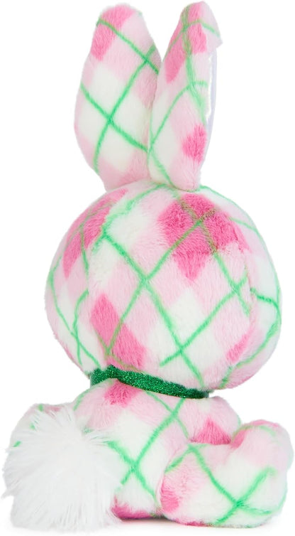 GUND P.Lushes Pets Kennedy Karrats Designer Fashion Plush Toy, Collectible Bunny Stuffed Animal, Pink and Green, 6”
