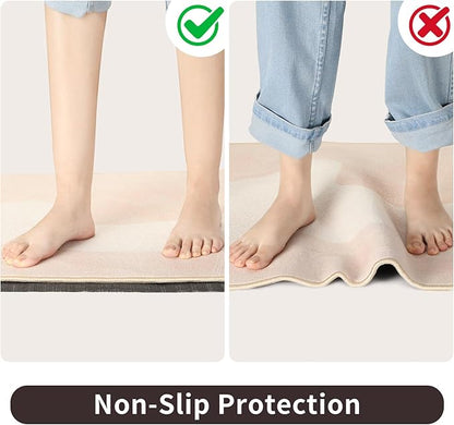 PureFit 3x5 Rug Pad Gripper for Hardwood Tile Floors Carpet, Anti Slip Rug Grips, Dual Dense Non Slip Rug Pads Mats