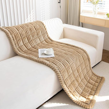 LiveGo Pet Couch Cover Dogs Washable Non-Slip Couch Protector Pet Friendly Dog Mat for Couches and Sofas (Milky Coffee, 70x150 cm/27.6x59.06 in)