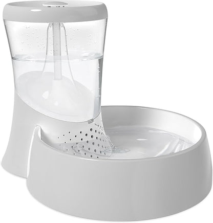 Petmate Fresh Flow Rain Battery Fountain for Cats and Dogs, 75 oz