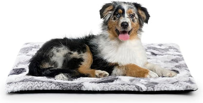 Self Warming Cat Bed, 30" x 20" Ultra Soft Cat Dog Pet Heating Pad for Indoor Outdoor, Non-Slip Heated Dog Mat Thermal Blanket