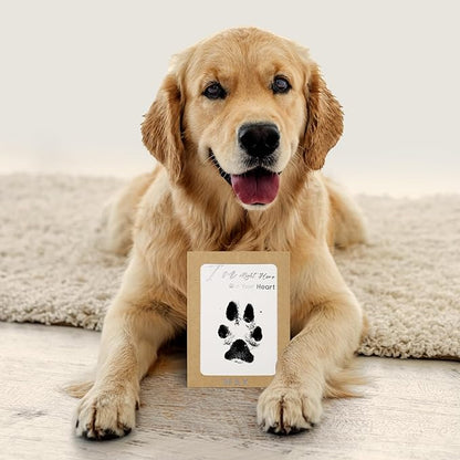 Inkless Paw Print Kit,Dog Paw Print Kit,Dog Nose Print Kit,Clean Touch Ink Pads and Imprint Cards,Pet Paw Print Impression Kit for Dogs Cats Footprint Keepsake