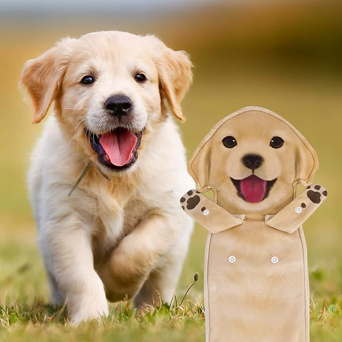 AGRIMONY Funny Golden Retriever Dog Hand Towels for Bathroom Kitchen -Easter Mothers Fathers Dog Mom Dad Gifts for Women Men Teens Kids- Cute Towels Decor Valentines Housewarming Birthday Gifts Ideas