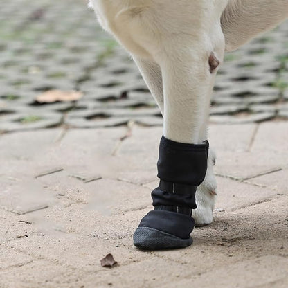 Dog Paws Protector Boot Large Size Water Resistant Soft Recovery Shoe for Dog Wound Care Breathable Pet Footwear