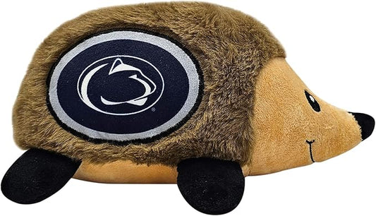 NCAA Penn State Nittany Lions Plush Hedgehog Toy for Dogs & Cats, Cool Soft Pet Toy for Fun and Interactive Play, Dog Chew Toy with Squeaker, Licensed Hot Pet Toy