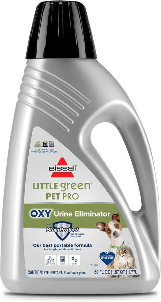 Bissell® Little Green™ PET-PRO-OXY Formula for Portable Carpet Cleaners, 60 oz, 2034F, (Pack of 2)