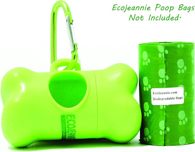 Wholesale 6 Pk Dog Poop Bag Dispenser w/Stainless Steel Carabiner Clip - Dog Waste Poopbags Holder (PB0009)