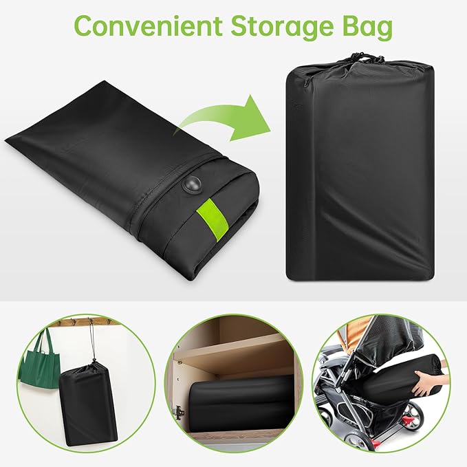 YOREPEK Infant Car Seat Travel Bag Compatible with All Nuna Pipa Car Seat and Base or Chicco KeyFit 30 and Base, Padded Car Seat Bags for Air Travel,Car Seat Gate Check Bag with 5 Protective Feet