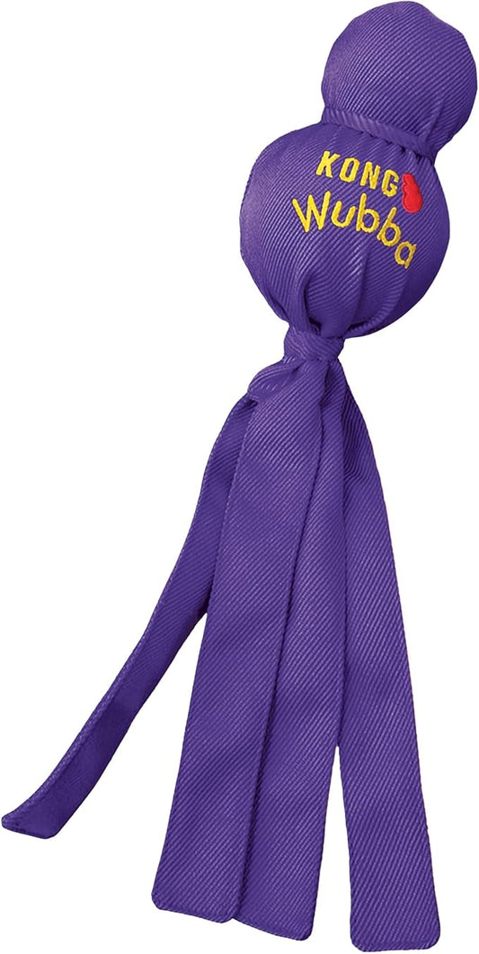 KONG Wubba - Dog Toy for Tug of War & Fetch - Dog Supplies for Puppy & Dog Playtime - Outdoor & Indoor Dog Toy - for XL Dogs - Randomly Provided Color