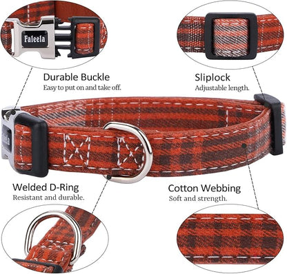 Faleela Soft &Comfy Bowtie Dog Collar,Detachable and Adjustable Bow Tie Collar,for Small Medium Large Pet (Small (Pack of 1), Orange)