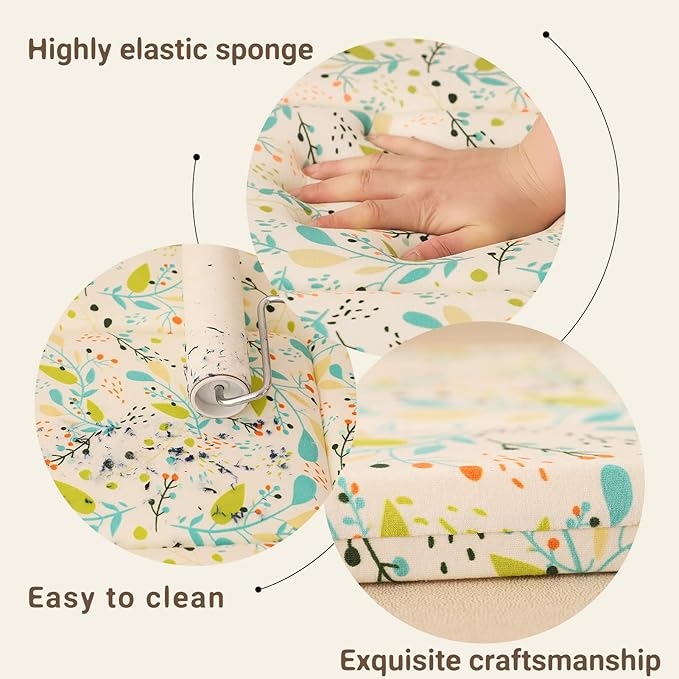 Magic Dog Medium Crate Bed & Pad, Super Soft Pancake Style, Machine Washable, 28-Inch