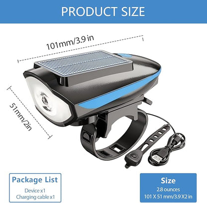 Pet Stroller Light, Solar Powered Safety LED Light for Dog Stroller, Bicycle Basket, Jogger – Waterproof, USB Rechargeable, Clip-on Night Walking Lamp