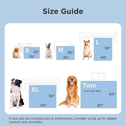 Bedsure Cooling Blanket for Bed with Breathable Air-Core Fill Q-MAX>0.4 - Lightweight Pet Cat Throw Cold Blanket Washable for Summer，Soft Dog Cooling Mat for Couch, Pale Jade, 60x80