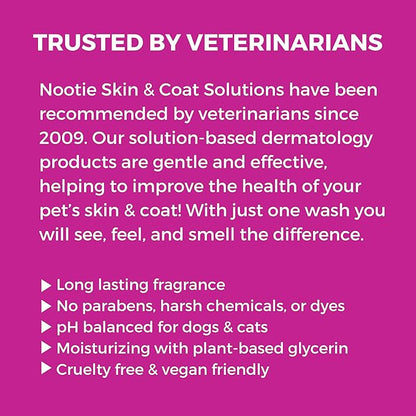 Nootie Japanese Cherry Blossom Daily Spritz for Dogs and Cats - Conditions and Moisturizes Fur, Long Lasting Pet Spray - 8oz