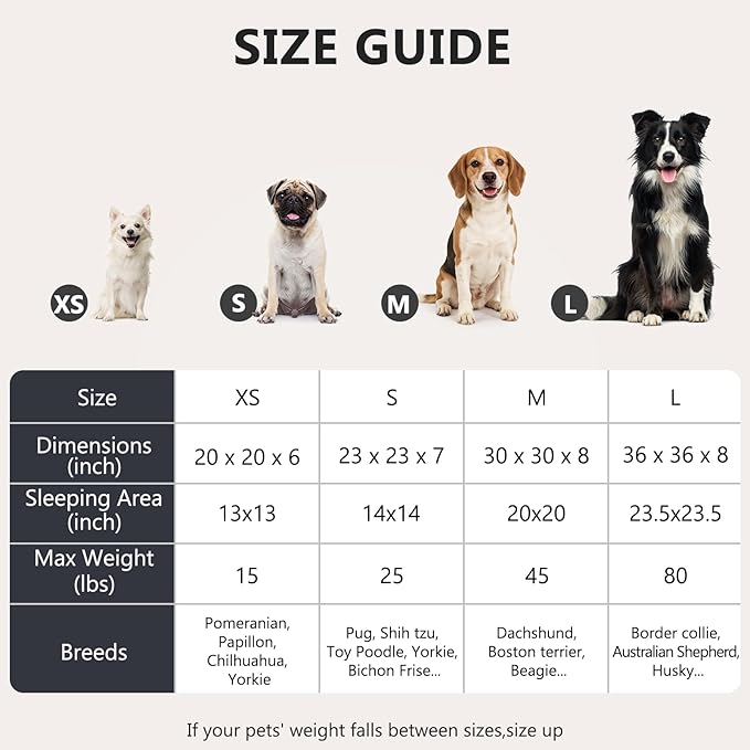 MIXJOY Orthopedic Dog Bed Comfortable Donut Cuddler Round Pet Beds Ultra Soft Washable Dog and Cat Cushion (20''/23''/30'') (23'', Grey)