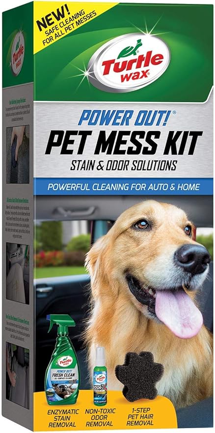 Turtle Wax 50692 Power Out Pet Mess Kit