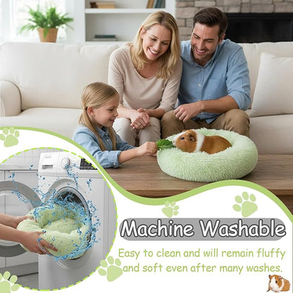 Guinea Pig Beds Hamster Beds Small Animal Bedding Thickened and Warm Winter Guinea Pig Beds for Dwarf Bunny Chinchillas Hamsters Hedgehogs Ferrets Green