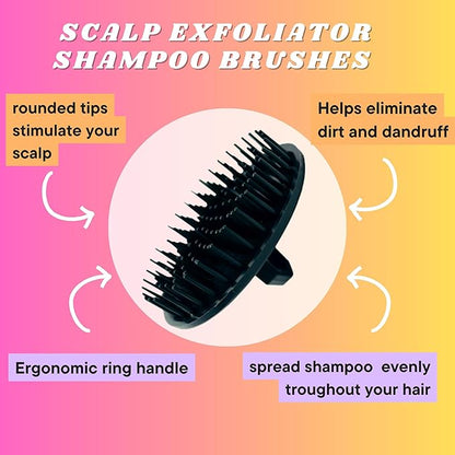 G.B.S Pet Deshedding Tools 3 Pack - Wave Fur Brush, Shampoo Brush, and Massager Brush - Perfect for Dogs or Cats