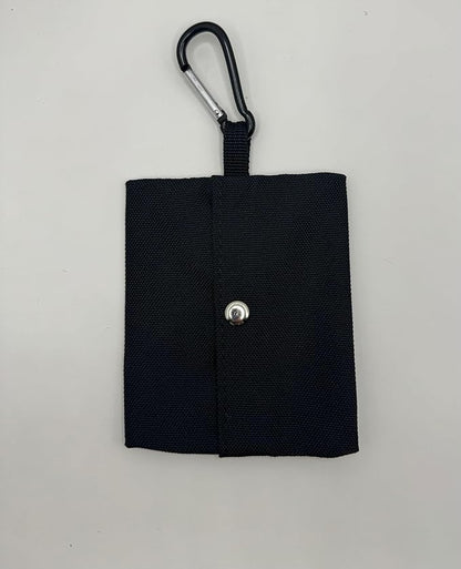 Funny Novelty Dog Waste Bag Dispenser - Oh Shit (Black)