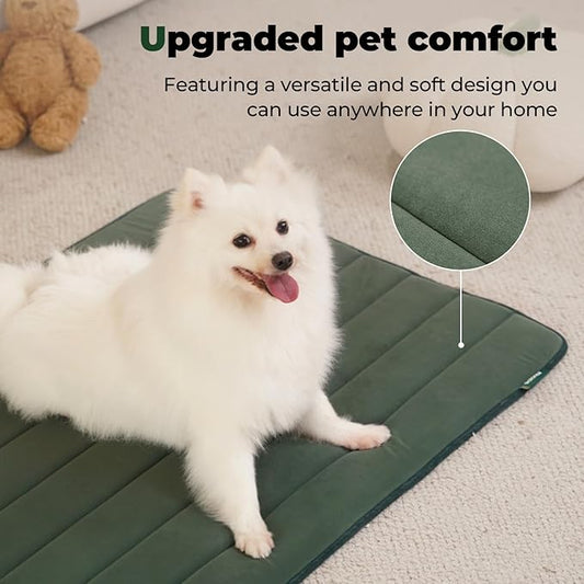 BALANCE Dog Crate Pad, Dog Foam Crate Mat Kennel Pad, Washable Water-Resistant Pet Bed Flat Dogs Cage Mat for X-Large Dogs