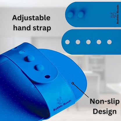 Dog Bath Brush - Silicone Grooming and Shedding Brush for Dogs & Cats, Puppy Essentials Dog Shampoo Brush, Pet Hair Removal Tool for Deep Clean & Massage