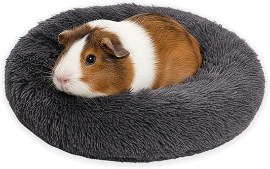 Guinea Pig Beds, Small Animal Bedding, Cozy Bed Mat, Thickened and Warm Winter Guinea Pig Beds for Dwarf Rabbits, Chinchillas, Hamsters, Hedgehogs, Ferrets Dark Grey