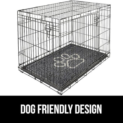 GORILLA GRIP SoakSTOPPER Dog Door Mat, Machine Washable Rug Absorbent Doormat Captures Moisture Mud Dirt, Quick Dry Soft Chenille Entryway Rugs Indoor Entrance Mats for Dog Paws, 24x17 Charcoal