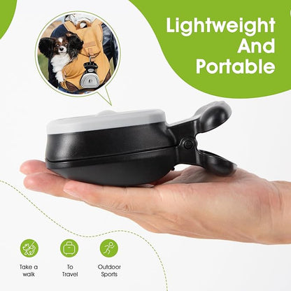 SUPERDESIGN Portable and Versatile Pet Poop Scooper, Ideal for Walking Traveling and Camping with Small and Large with CLeash Clip and Garbage Bag Bin Dogs Poop Scooper Small