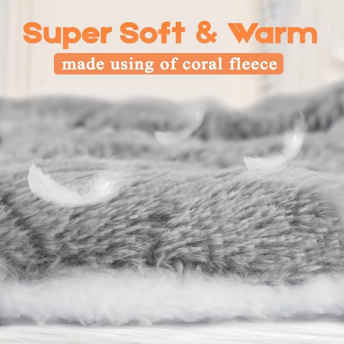 Small Animal Bed Mat, Soft & Warm, Suitable for Guinea Pig, Hamster, Rabbit, Rat and Bearded Dragon (XX-Large(19.7''x15.7''), Star Blue)