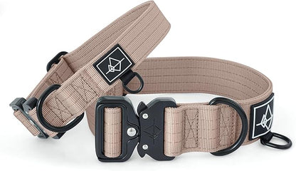 Made to ROAM Premium Dog Collar - Adjustable Heavy Duty Nylon Collar with Quick-Release Metal Buckle (Utah Glow, Classic Size 5)