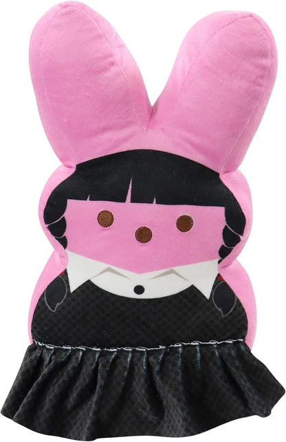 Animal Adventure | 15" Pink Emo Shaggy Bunny Peeps Plush | Easter Basket Stuffed Animals for Kids | Marshmallow Candy | Huggable Ultra Soft Plushie Stuffers Buddy Toy | Collectable Gifts | Aged 3+
