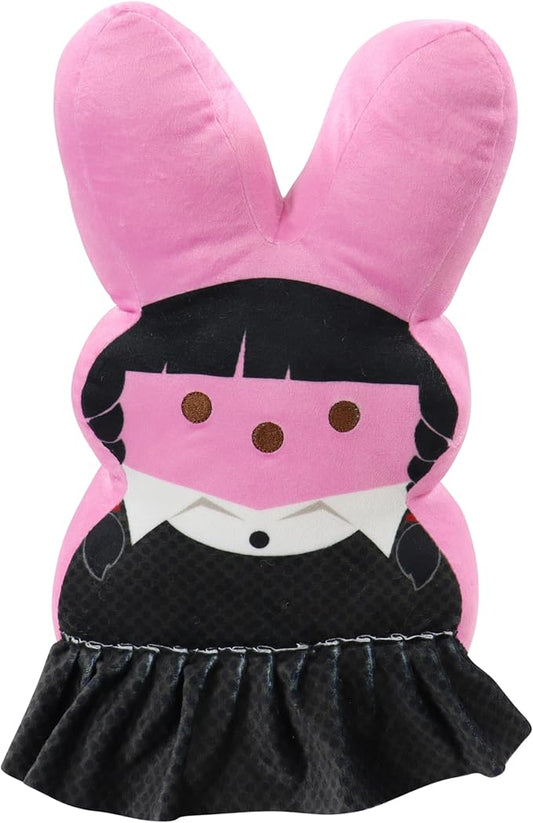 Animal Adventure | 15" Pink Emo Shaggy Bunny Peeps Plush | Easter Basket Stuffed Animals for Kids | Marshmallow Candy | Huggable Ultra Soft Plushie Stuffers Buddy Toy | Collectable Gifts | Aged 3+
