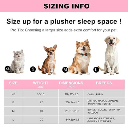 Dog Crate Pad, Ultra Soft & Anti-Slip Kennel Mat, Secure Fit for Metal Crates & Dog Cages, Washable Cozy Bed for Small Medium Large Dogs (Pink, L(34"*20"*1.5"))