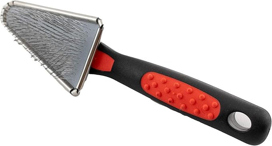 RYAN'S PET SUPPLIES Paw Brothers Triangle Soft Pin Slicker Brush