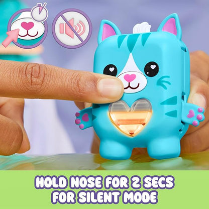 Pawtricia The Blue Kitty, Electronic Pet Cat, 70+ Responses, Interactive Fidget Toys for Girls & Boys Ages 5+