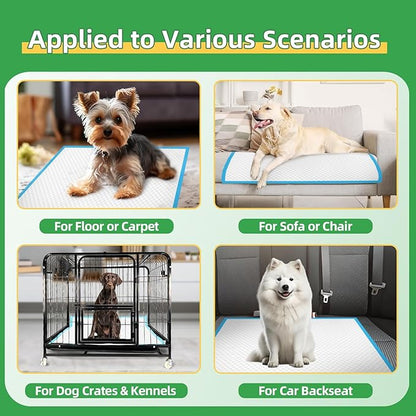 Dog Pee Pads Extra Large 30"x36", 40-Count Puppy Pads XXL, Leak-Proof X-Large Pee Pads for Dogs, Super Absorbent Dog Potty Training Pads XL, Disposable Pet Urine Bed Pads for Doggie, Cats