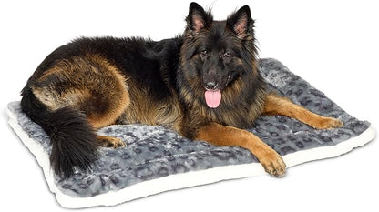 MidWest Homes for Pets Reversible Pet Bed; Machine Washable; Great for Extra Large Dog Breeds; Spotted Gray; 48"; 40248-FVGYS