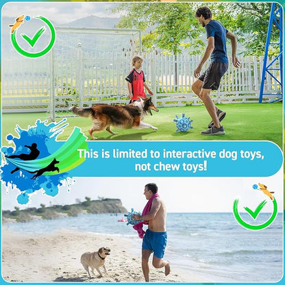 QDAN Dog Toy Balls, Premium Dog Soccer Ball with Straps, World Cup Dog Toys, Outdoor Dog Toys, Pet Training Soccer for Medium Large (6 Inch)