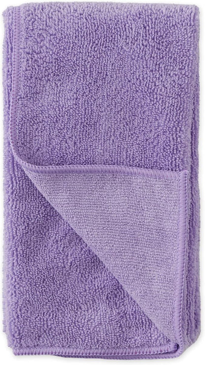 Bone Dry Pet Grooming, Embroidered Microfiber Towel Drying Collection, 15x30, Lavender