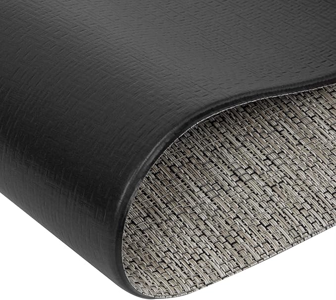 Kitchen Rugs Home Doormats 17X29X0.12 Inch Pet Mats Non Slip Waterproof Easy Cleaning Stain Resistant Rolled Packed