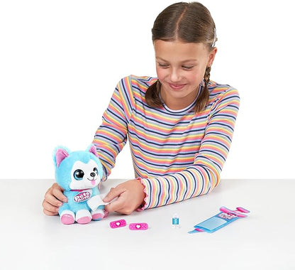 Pets Alive Pet Shop Surprise S3 Puppy Rescue (Pomeranian) by ZURU Surprise Puppy Plush, Ultra Soft Plushies, Compound Surprises Inside, Interactive Toy Pets, Electronic Speak and Repeat (Series 3)