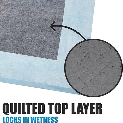 BV Charcoal Puppy Pads XL 40 Count 34"x28" - Leak-Proof Pee Pads for Dogs with 6-Layer Absorbent Design & Built-in Attractant - Dog Pad Extra Large with Charcoal for Odor Control - for Large Dogs