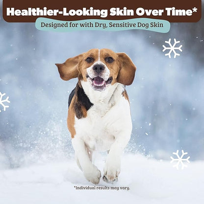 Natural Dog Company Skin Soother Balm for Dogs – Dog Skin Balm for Dry Winter Skin, Seasonal Sensitivity & Environmental Stress, Dog Moisturizer with Coconut Oil, Calendula & Vitamin E, 4 oz Tin