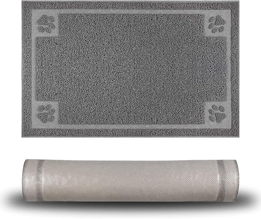 Pet Feeding Mat for Small Dogs and Cats 24" x 16" Flexible and Waterproof Dog Bowl Mat for Food and Water, Easy to Clean Dog Food Mat with Non Slip Backing