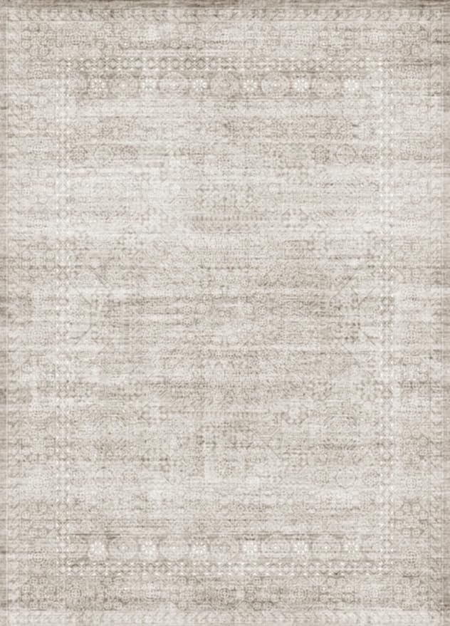 Beige Washable 2x12 Runner Rugs - Hallway Kitchen Bedroom Beside Laundry Room Bathroom Rug, Pet & Kids Friendly, Non Slip Low Pile Stain Resistant Soft Foldable Long Floor Carpet(2x12,Beige/Ivory)
