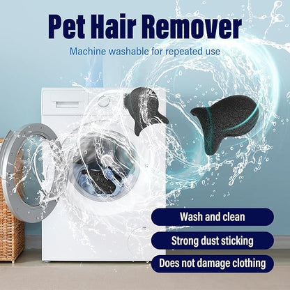 Pet Hair Remover for Laundry, Reusable Dog & Cat Hair Remover Tool, Effectively Removes Pet Hair, Lint and Dander from Bedding and Clothing, Suitable for Washing Machines, Dryers 8PCS